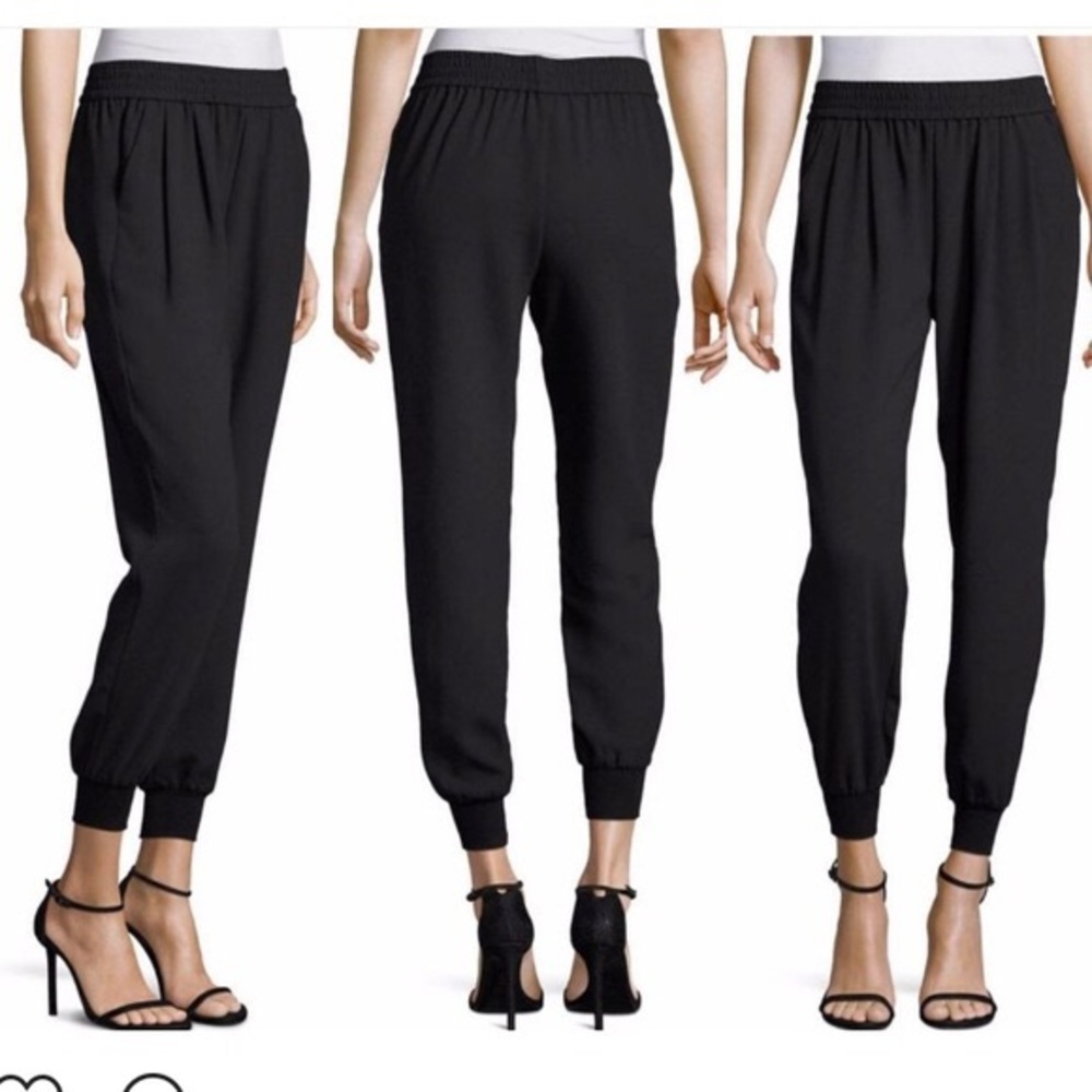 NWOT Black Joie crepe joggers “Mariner”